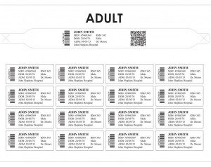 ADULT LASER WRISTBANDS